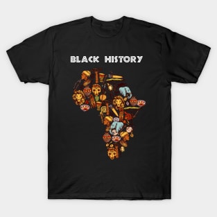 black history month african american T-Shirt